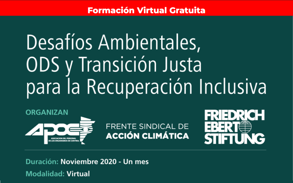 CAPACITACIÓN DEL FRENTE SINDICAL DE ACCIÓN CLIMÁTICA