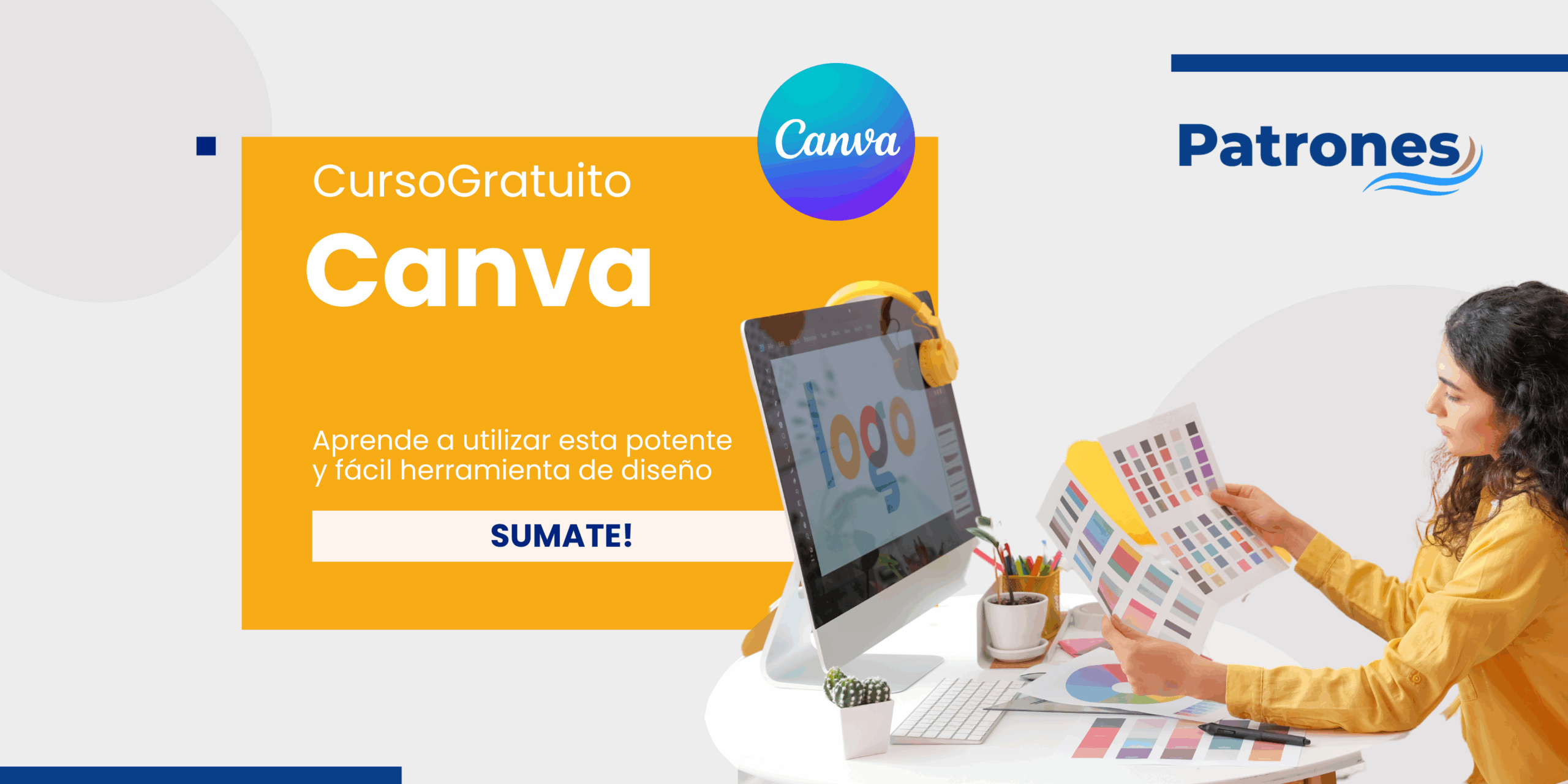 Curso completo 2024 para aprender a diseñar en CANVA